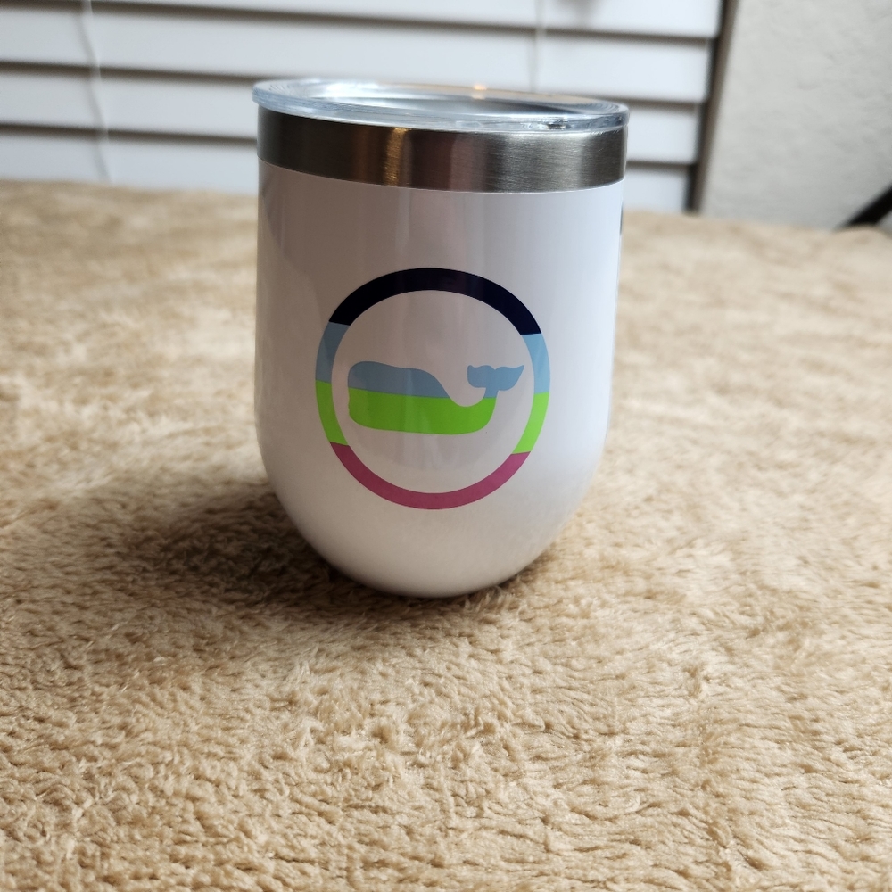 Vinyard vines/Corkcicle calibration NWT 12oz triple insulated stemless cup - Picture 5 of 10